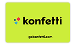 Das meiste Cashback bei Konfetti Logo