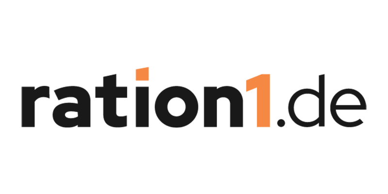 Das meiste Cashback bei ration1 Logo